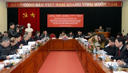 Xây dựng, phát triển văn hóa, con người VN đáp ứng yêu cầu phát triển bền vững đất nước - ảnh 1